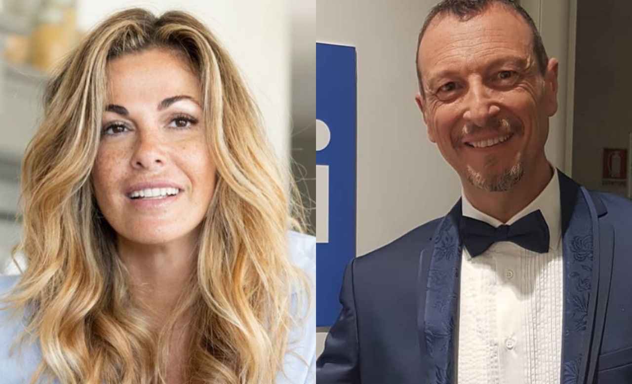 Vanessa Incontrada Amadeus (fonte Instagram @vanessaincontrada e @amadeus)