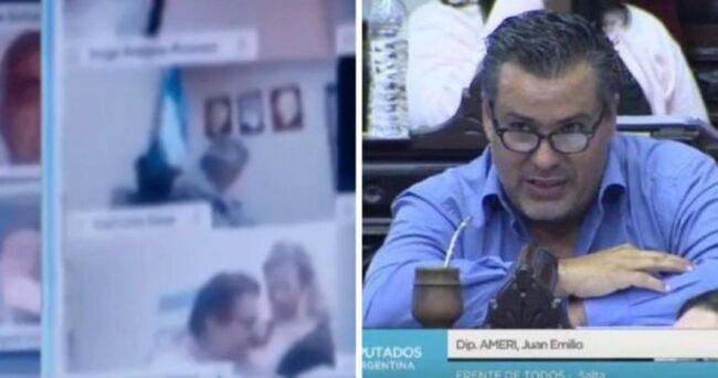 Camera dei deputati argentina: si dimette dopo un bacio scappato in diretta