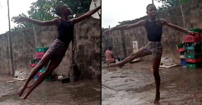 Ballava scalzo nella sua Nigeria, ora si esibisce a New York - VIDEO