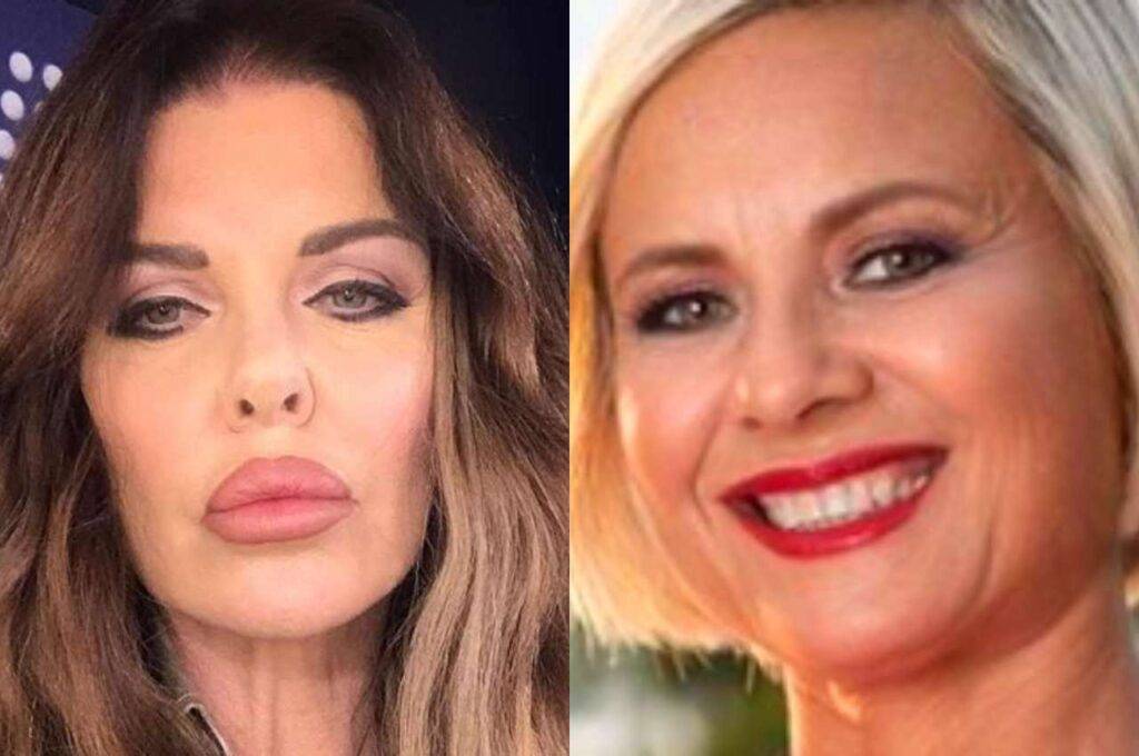 Alba Parietti e Antonella Elia