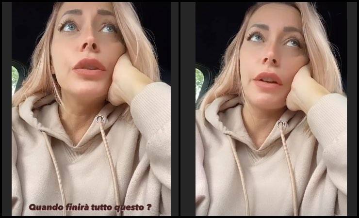 Karina Cascella non ne può più: "Ascolto meno se no divento pazza"
