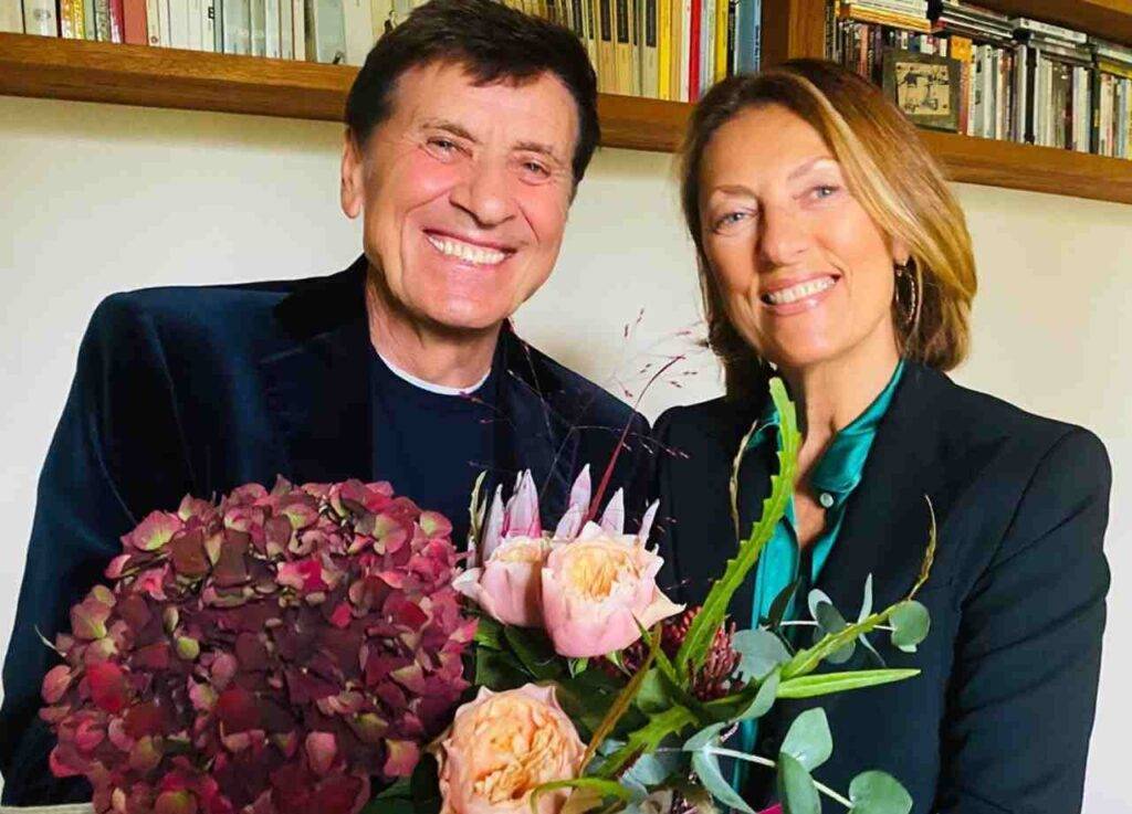 Gianni Morandi moglie Anna Dan