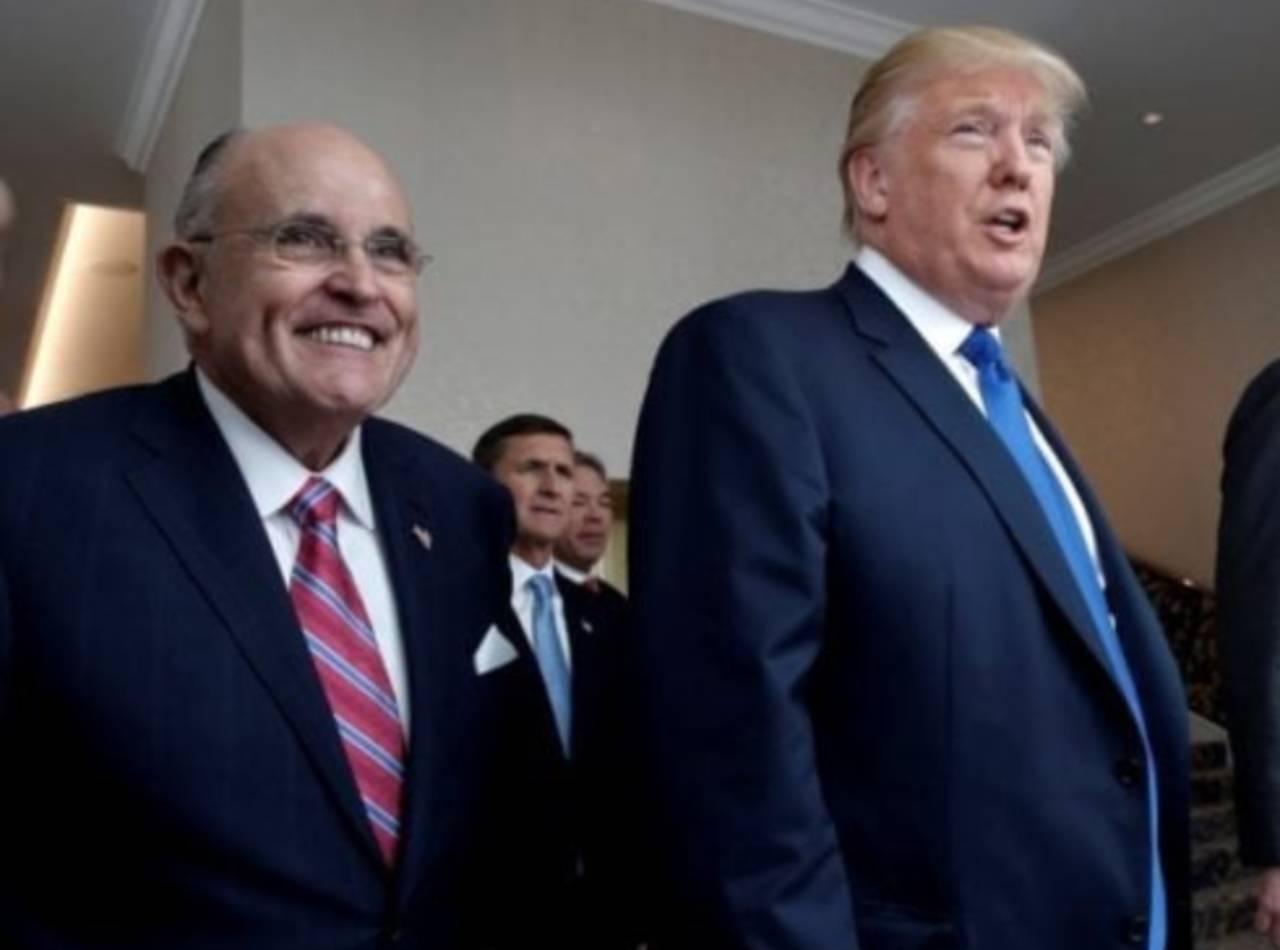Giuliani e Trump