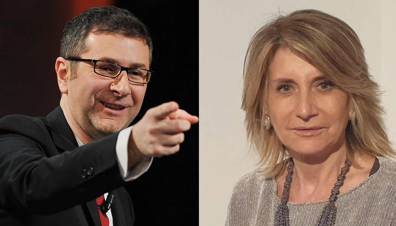 Tiziana Ferrario Fabio Fazio