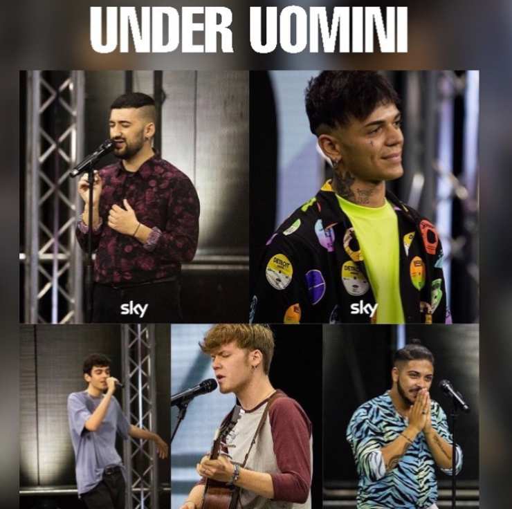 Under Uomini X Factor 2020