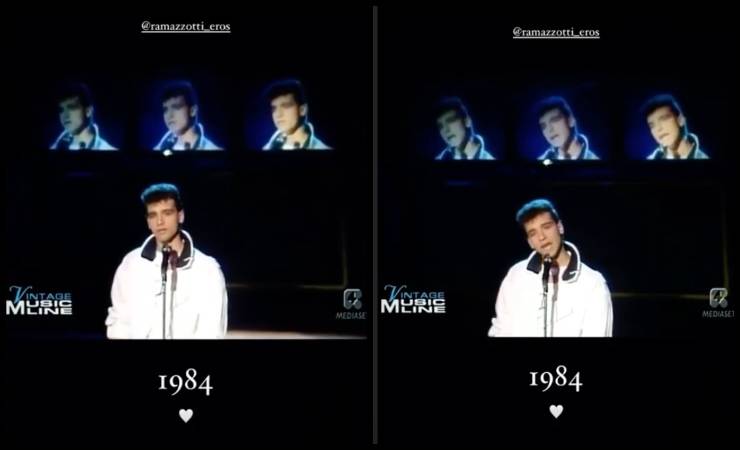 Eros Ramazzotti malinconico: il cantante ricorda tempi ormai andati