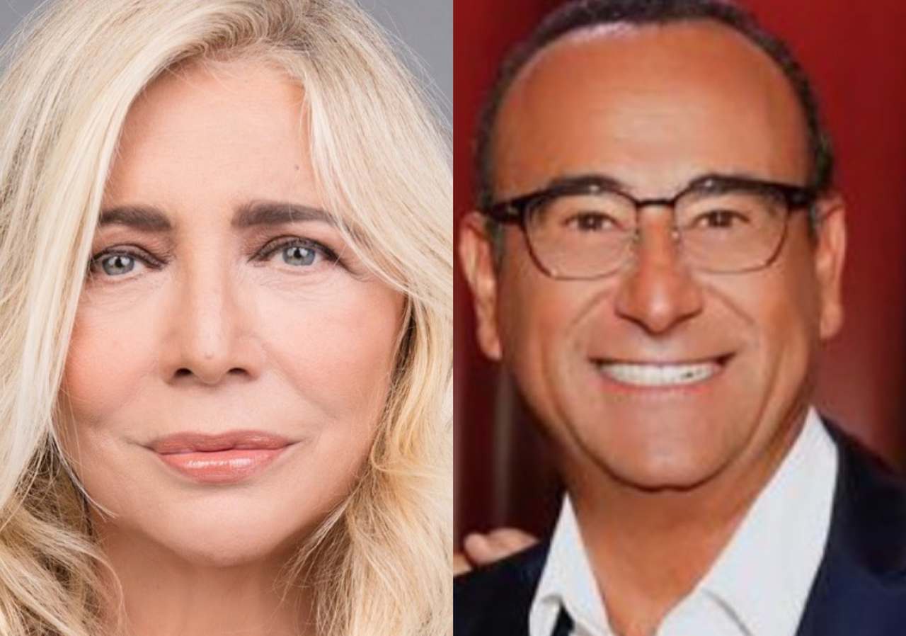 Mara Venier e Carlo Conti (fonte Instagram @mara_venier @carloconti.tv)