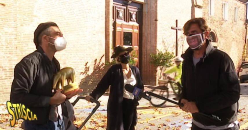 Luca Argentero, tapiro da Striscia la Notizia: "privo di tatto"