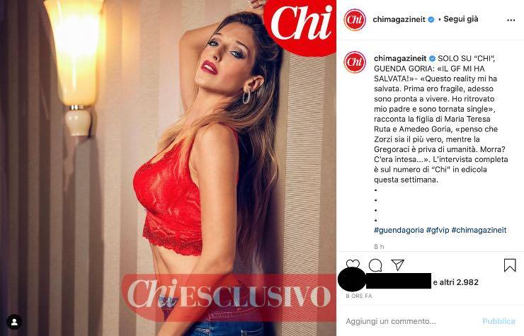 Guenda Goria rinasce, parole che commuovono: "Il GF mi ha salvata"