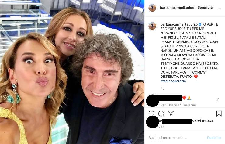 Barbara D'Urso, "disperata" per il lutto: "Ed ora come faremo?"