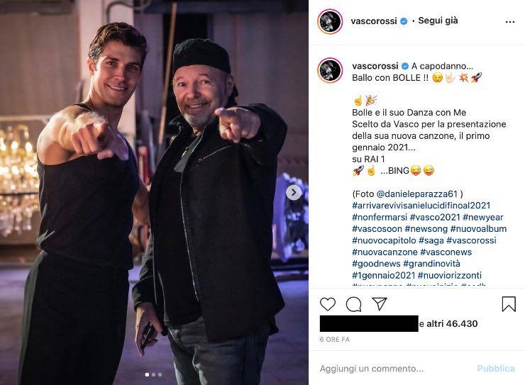 Vasco Rossi, incredibile ritorno con sorpresa: "A capodanno… Ballo con..."