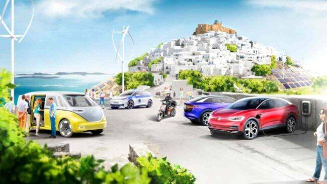 Accordo Volkswagen-Grecia: arriva la prima isola a zero emissioni