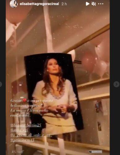 Elisabetta Gregoraci, coccole per il rientro a casa: fiori e sorpresa