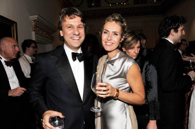 Nicola Porro e moglie