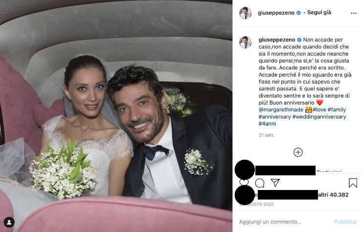 Giuseppe Zeno, quella commovente dedica: "Accade perché era scritto"