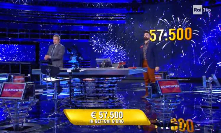 L'Eredità Flavio Insinna: trionfo in studio e vittoria: la risposta giusta