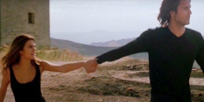 Bianca Guaccero giovanissima con Raoul Bova: insieme in passato