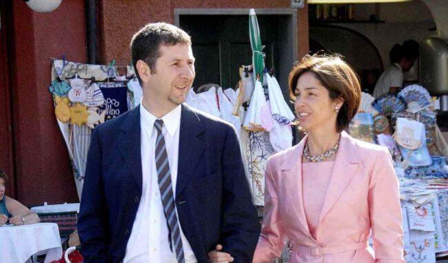 Fabio Fazio e Gioia Selis