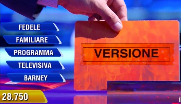 L'Eredità, Flavio Insinna: Eleonora sbaglia proprio alla fine