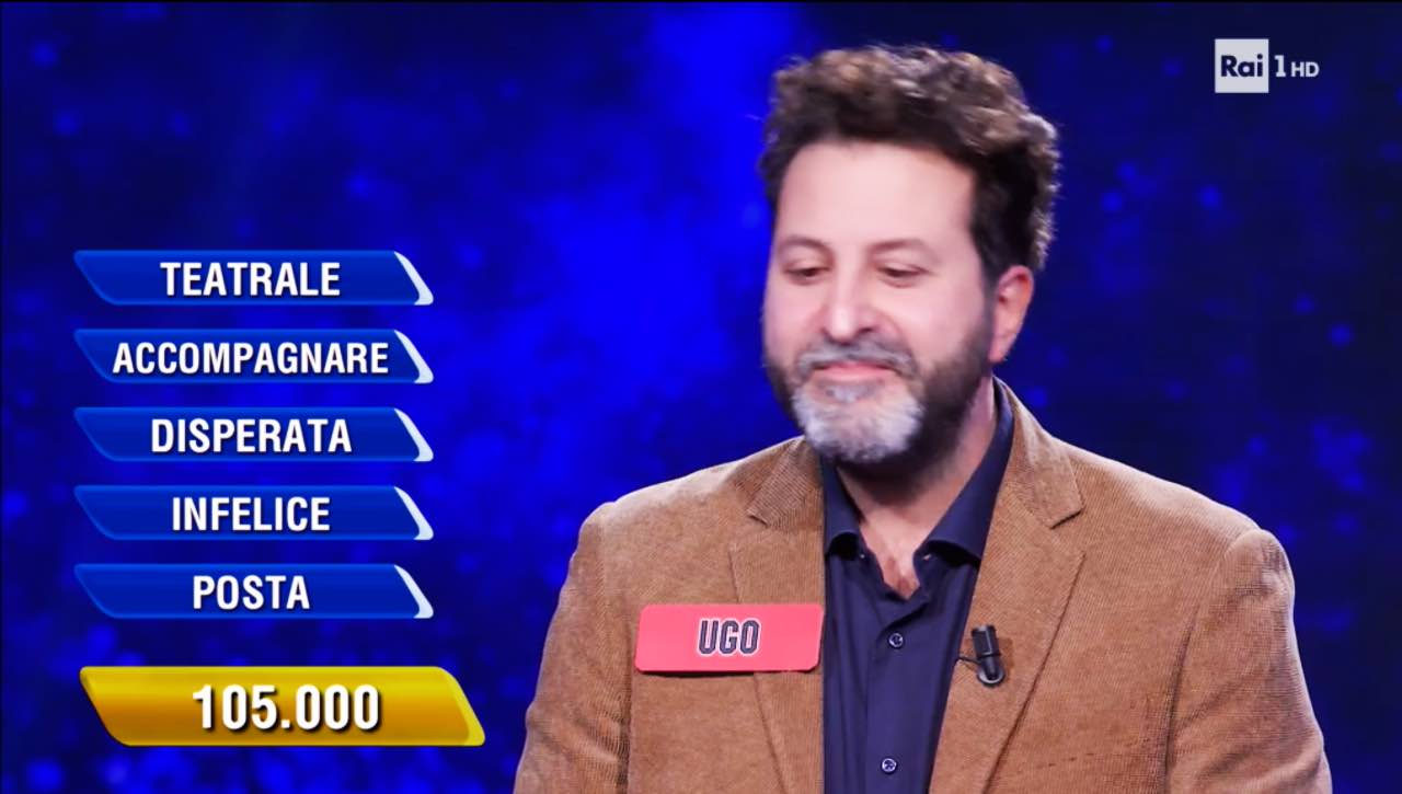 Flavio Insinna: Ugo prova l'impresa', la mossa è 'disperata'