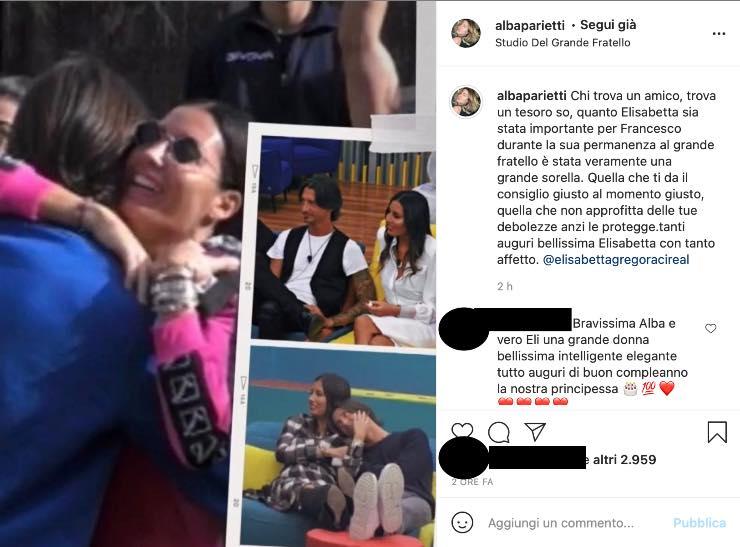 Alba Parietti, dolci parole per lei: "so quanto sia stata importante"