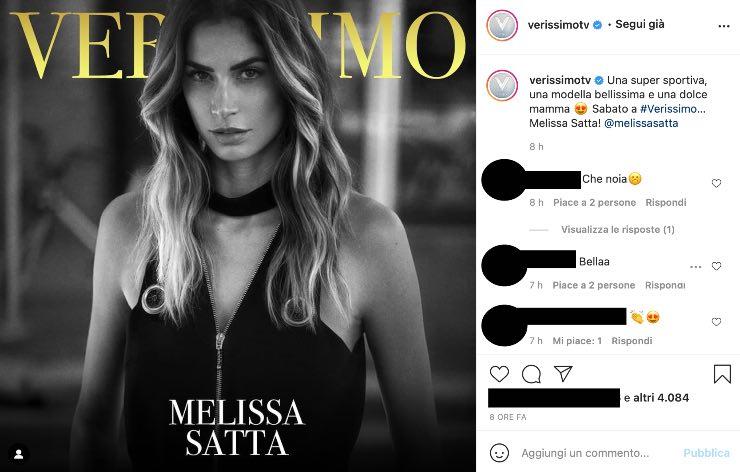 Melissa Satta, pesanti critiche dagli haters: "Lo trovo ridicolo"