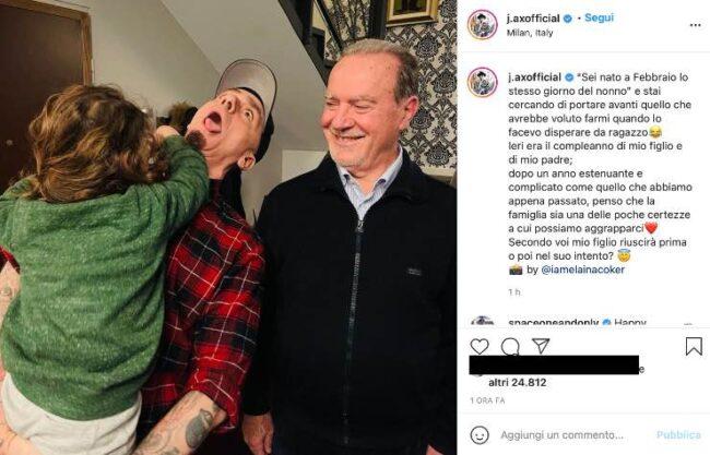 J-Ax trova conforto: si aggrappa a questa certezza