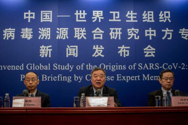 Conferenza stampa covid a Pechino (Getty Images)