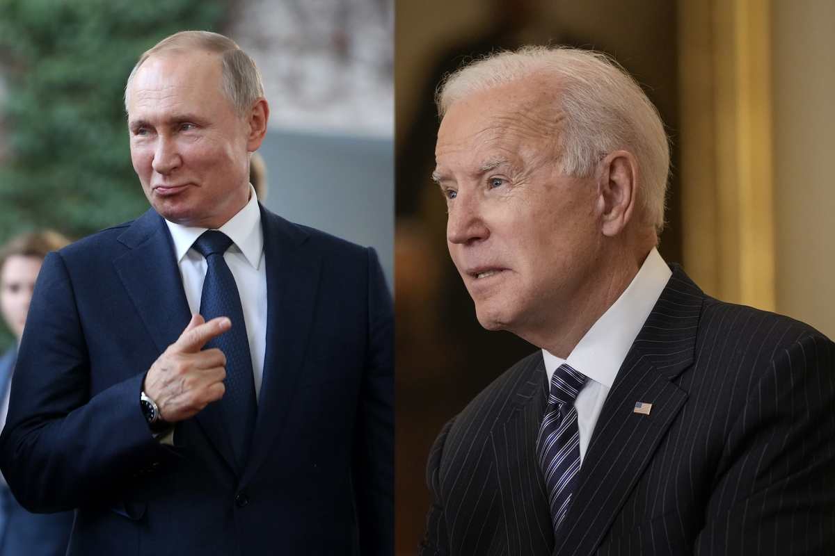 Vladimir Putin e Joe Biden (Getty Images)