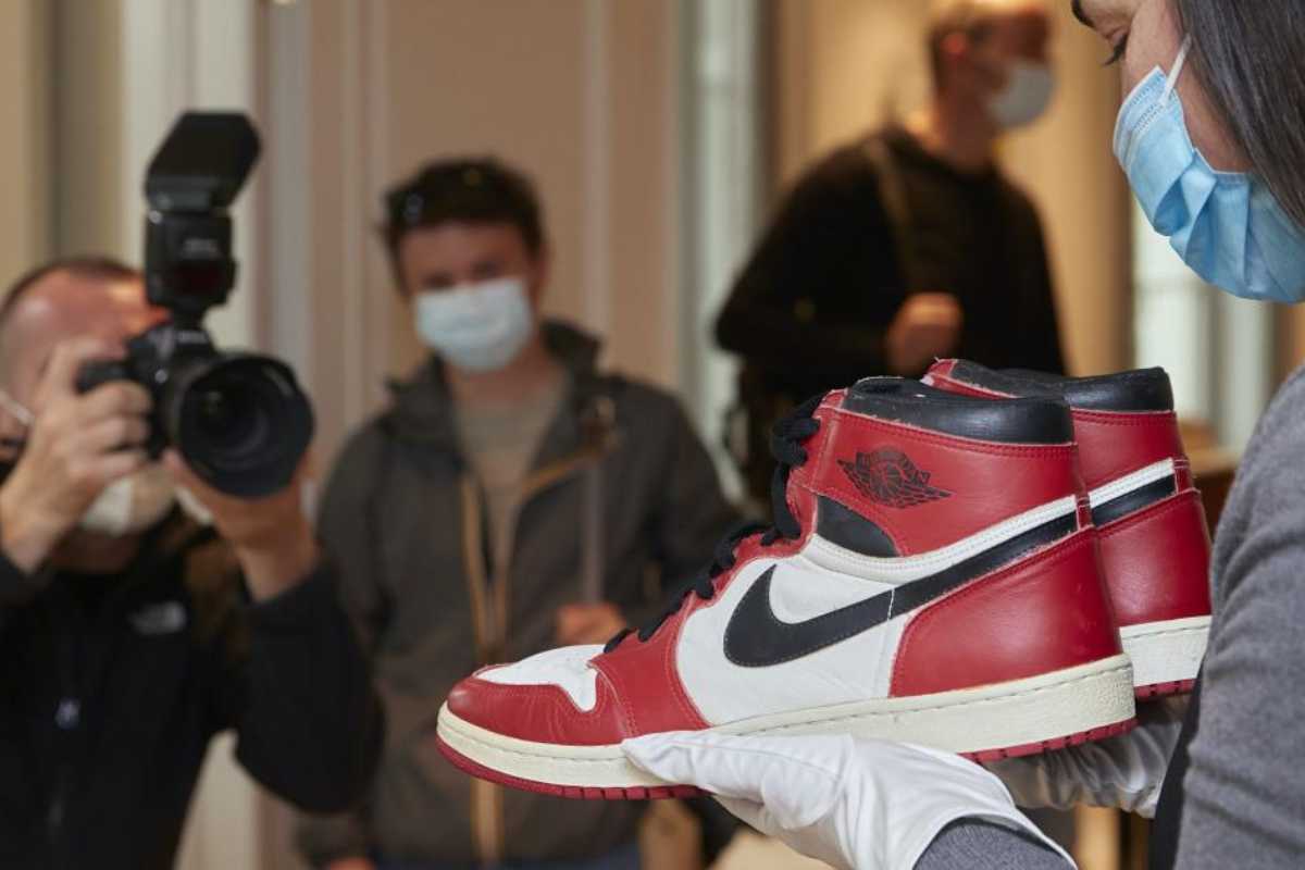 Scarpe di Michael Jordan (Twitter)