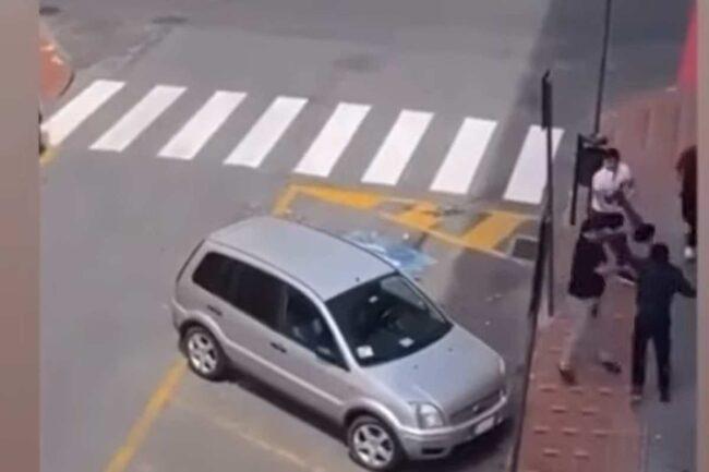 Aggressione a Ventimiglia (Youtube)