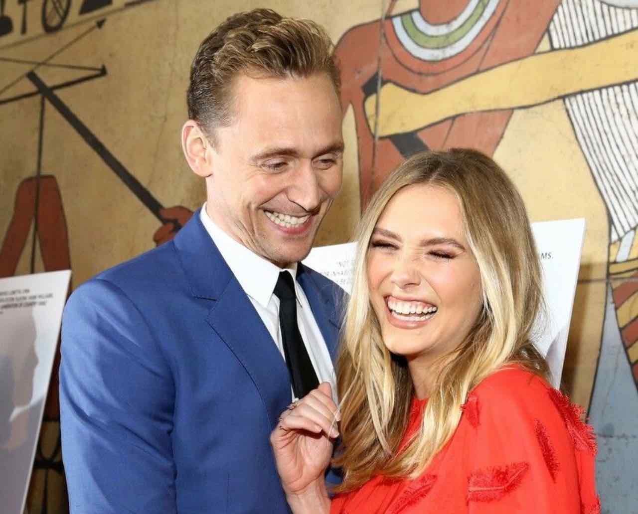 Tom Hiddleston ed Elizabeth Olsen (Pinterest)