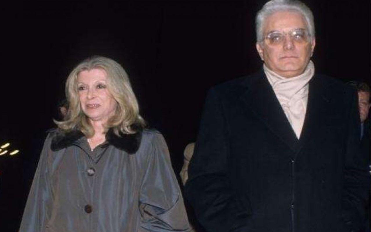 Marisa Chiazzese e Sergio Mattarella (Getty Images)