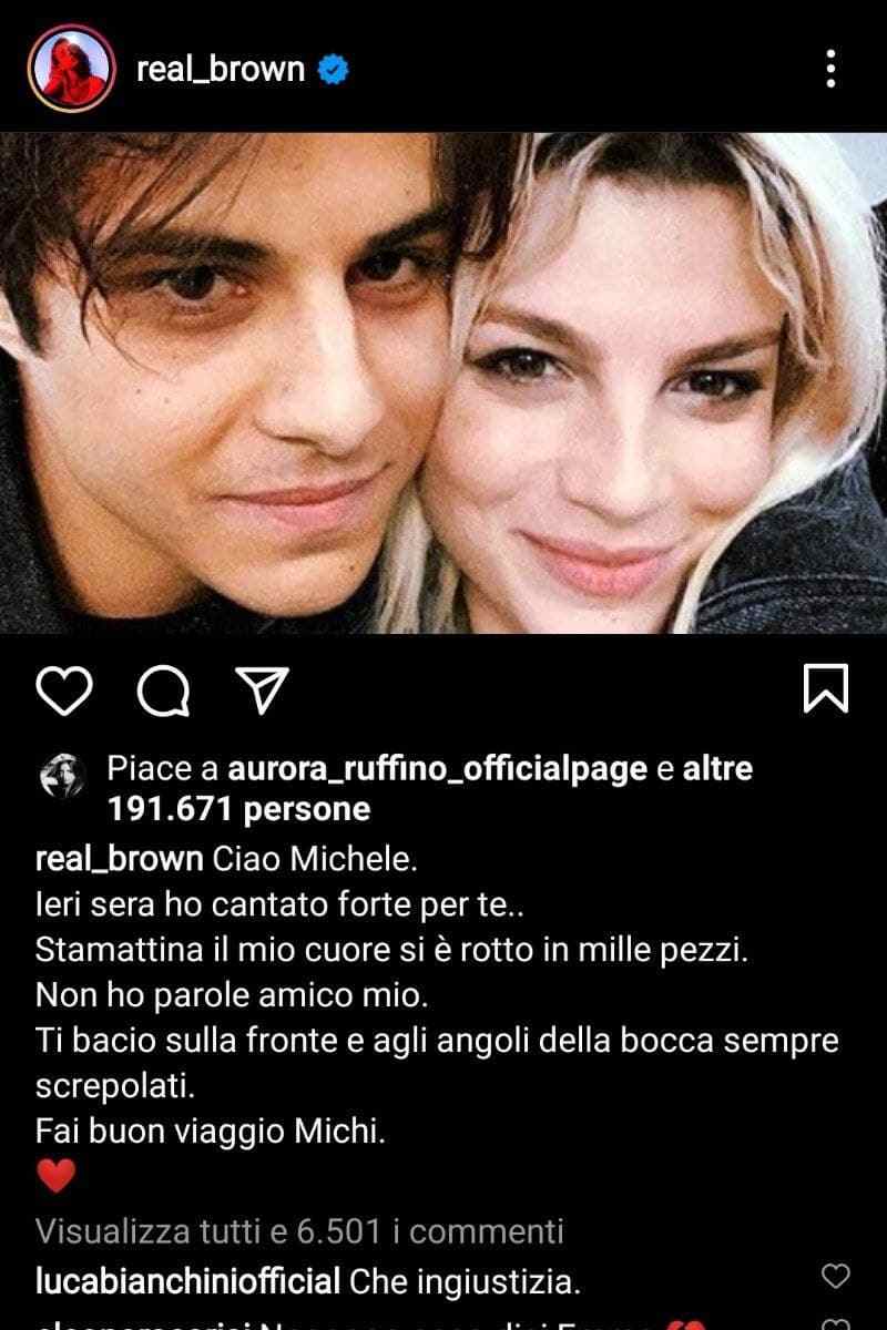 Post Emma Marrone (Instagram)