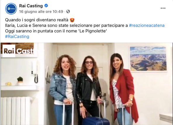 Le Pignolette Reazione a catena, chi sono le campionesse con la mascotte