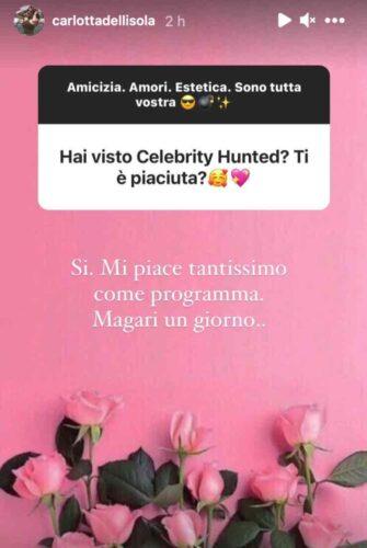 Carlotta Dell'Isola pronta per un'altra avventura? La risposta fa sperare