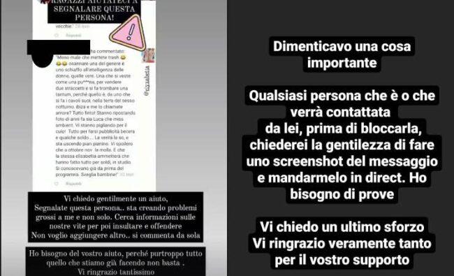 Trono Over, ex Uomini e donne: la richiesta di aiuto sui social