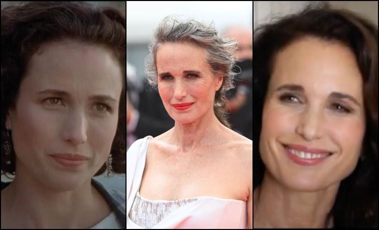 Andie Macdowell, look fa impazzire: il prima e dopo che piace ai fan