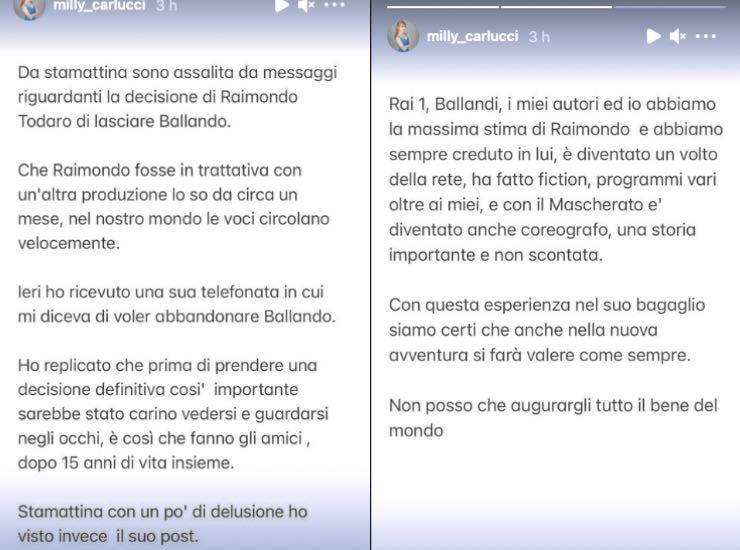 Milly Carlucci "delusione"? Le parole spiegano tutto: c'entra Ballando