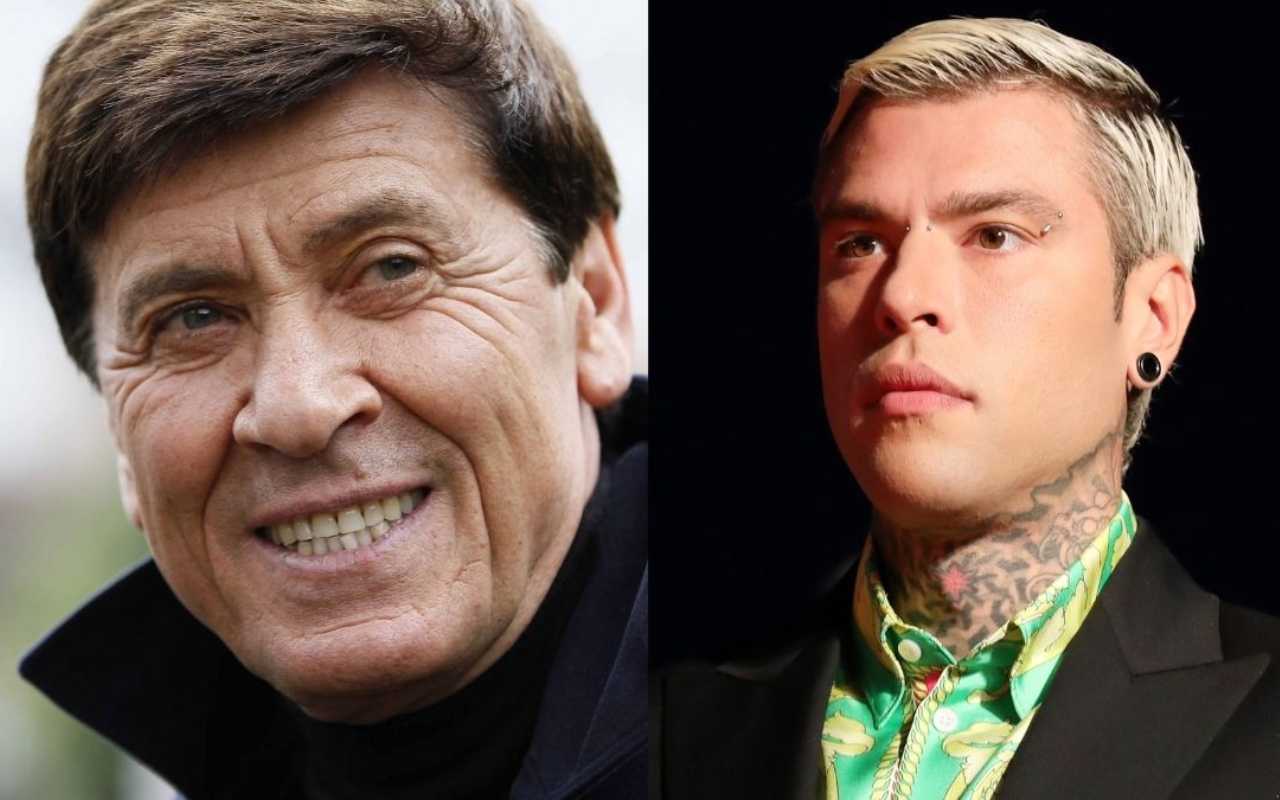 Gianni Morandi e Fedez (Getty Images)