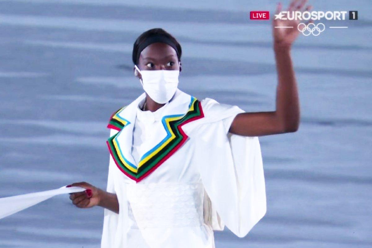 Paola Egonu alle Olimpiadi (Twitter, Eurosport)