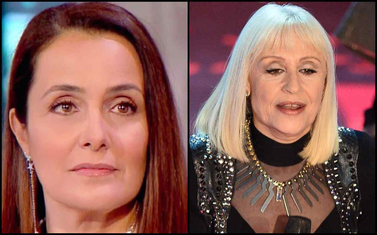 Roberta Capua e Raffaella Carra (fonte immagini: Instagram e Getty Images)