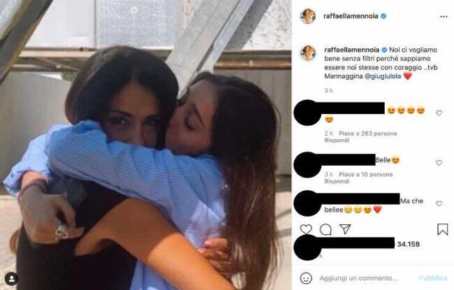 Raffaella Mennoia, commuove tutti: la dolce dedica per Giulia Stabile