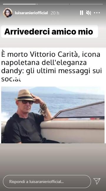 Screen Luisa Ranieri (Instagram)