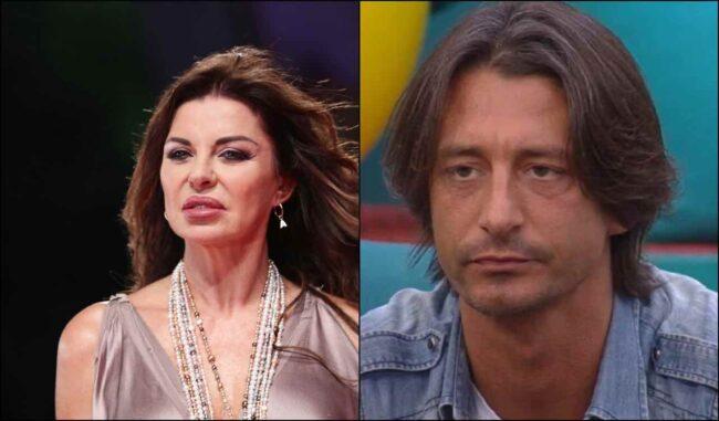 Alba Parietti Francesco Oppini