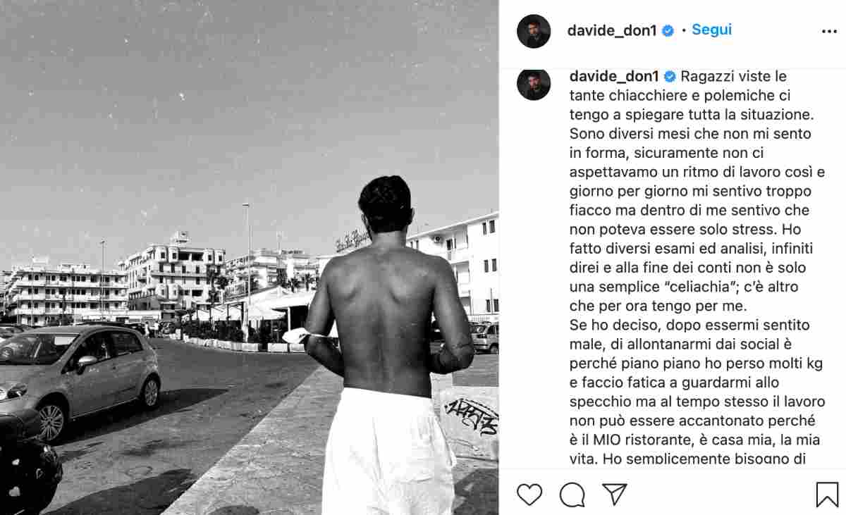 Davide Donadei (Instagram)