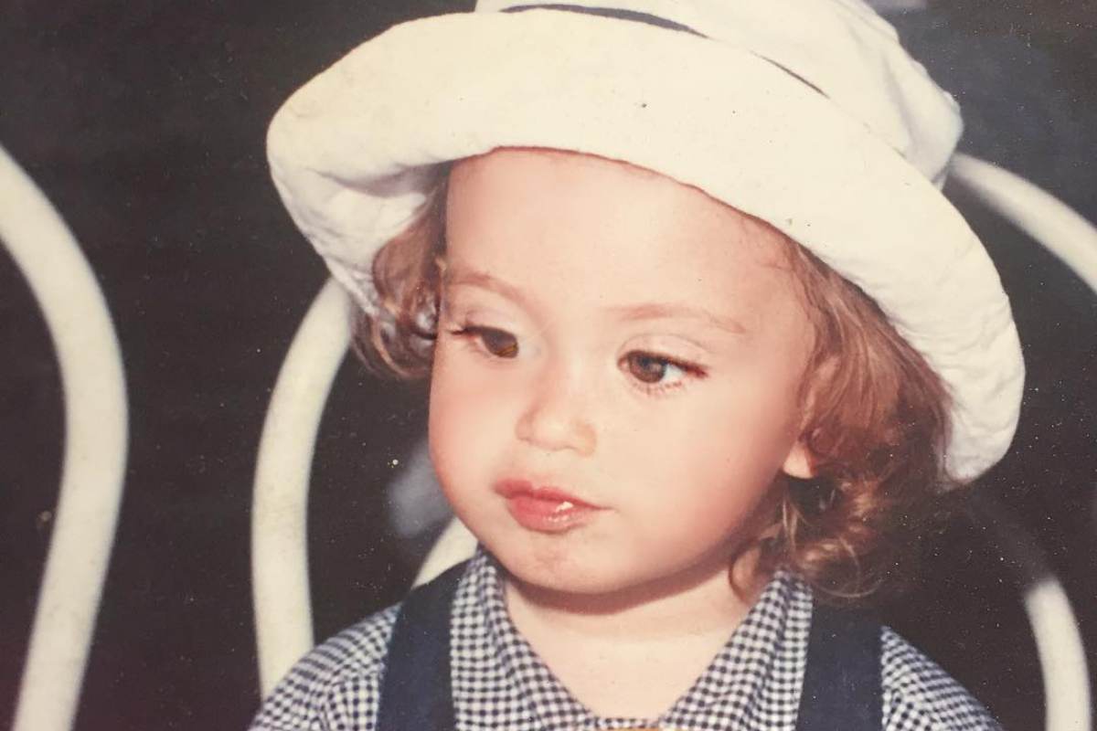 Diletta Leotta da bambina (Instagram)