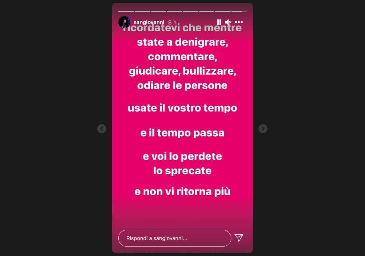Sangiovanni (Instagram)