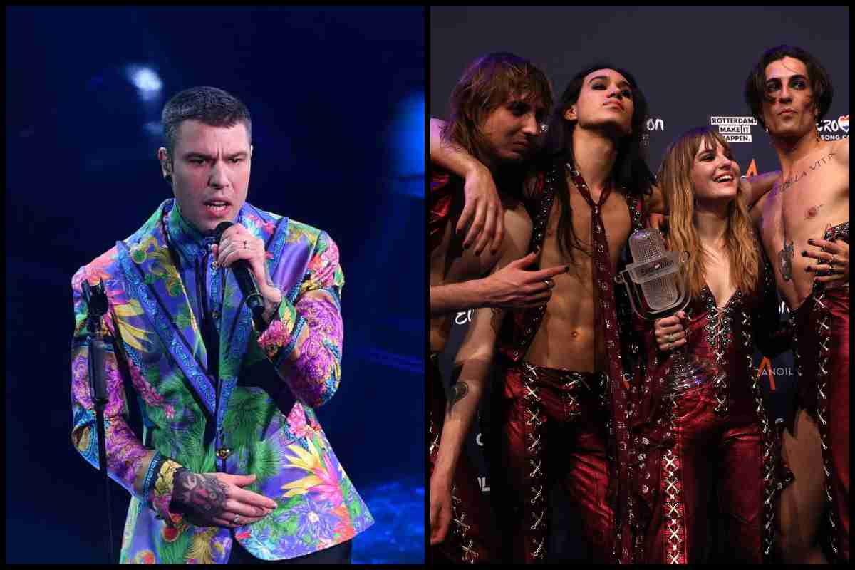 Fedez e Maneskin (GettyImages)