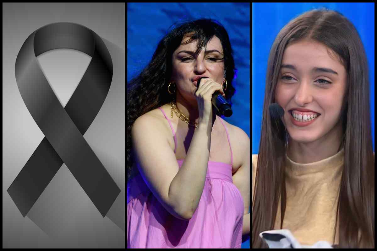 Lutto, Arisa, Giulia Stabile (BeFunky-collage)